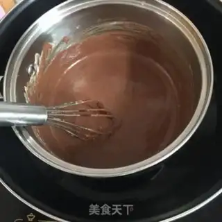 Make Black ice cream step 2