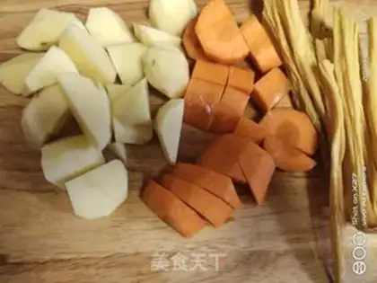 Make Potato soup step 1