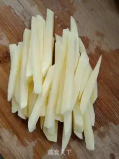 Make Homemade fries step 1