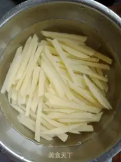 Make Homemade fries step 2