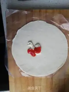 Make Red ham rolls step 2