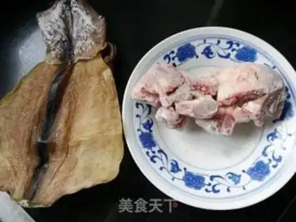 Make Squid chop soup step 0
