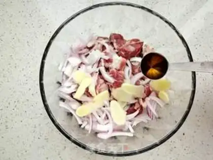 Make The lamb string step 2