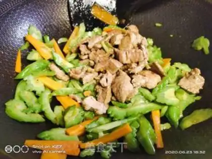 Make Scrambled beef step 4