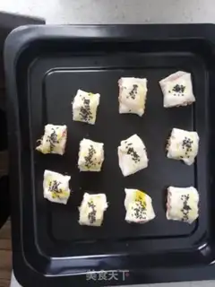 Make Red ham rolls step 4