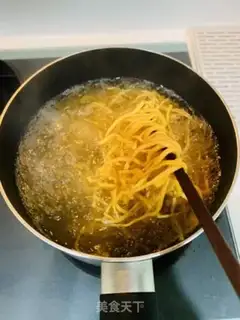 Make Porridge noodles step 2