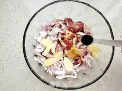 Make The lamb string step 4