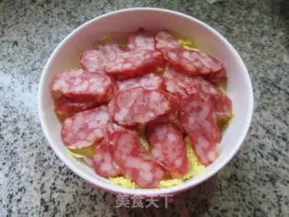 Make Sausage steaming dolls step 5