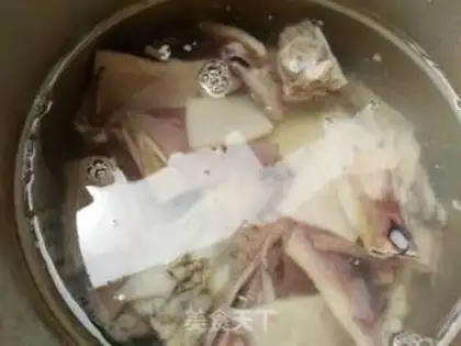 Make Squid chop soup step 4