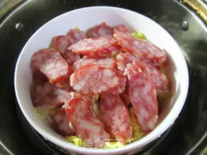 Make Sausage steaming dolls step 6