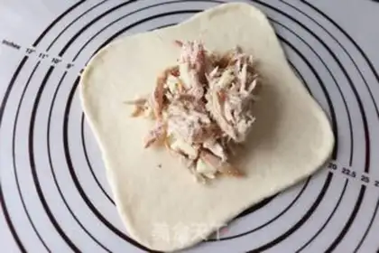 Make Cheese chicken bag step 8