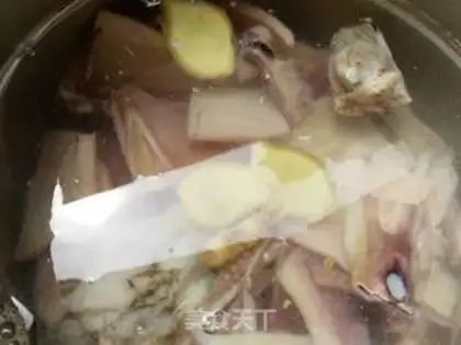 Make Squid chop soup step 5