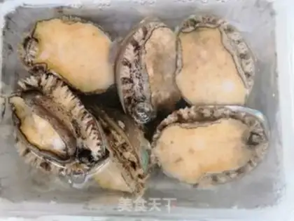 Make Fan abalone step 0