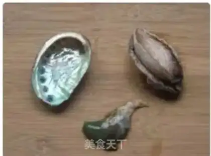 Make Fan abalone step 1