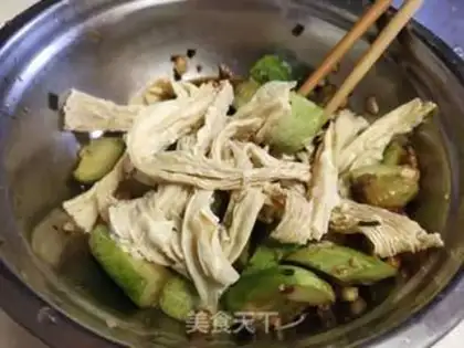 Make A cucumber collide step 6