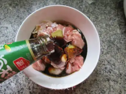 Make Chicken leg and rice step 6