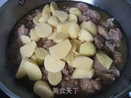 Make Potato red duck legs step 2