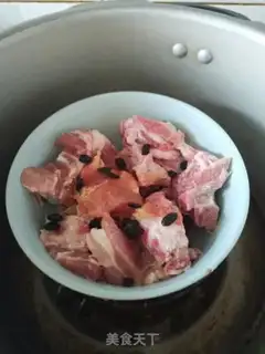 Make Bean evaporated ribs step 4