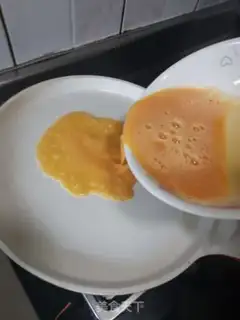 Make Quick chicken omelet step 15
