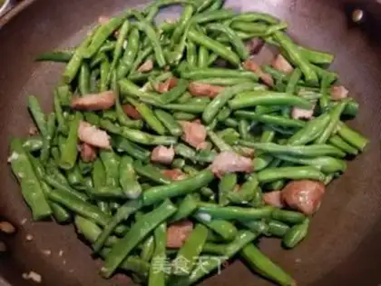 Make Pork chops for four season beans step 7
