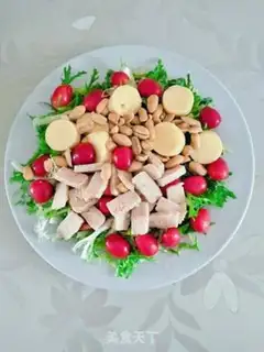Make Protein bar and vegetable salad step 4