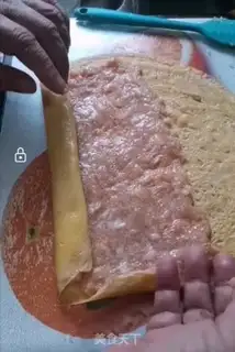 Make Quick chicken omelet step 24