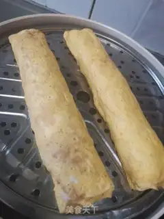 Make Quick chicken omelet step 26