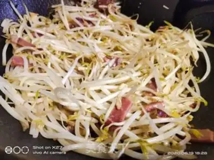 Make Ham sprouts step 3