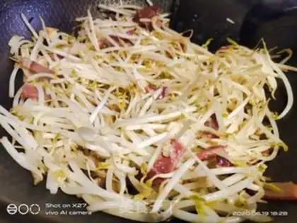 Make Ham sprouts step 6