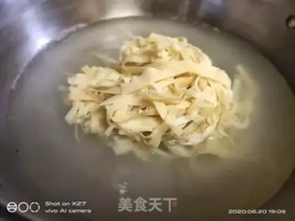 Make Tofu-coated seaweed step 1