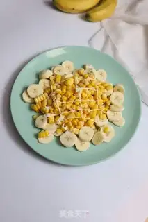 Make Banana corn salad step 0