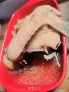 Make A simple salted chicken step 3