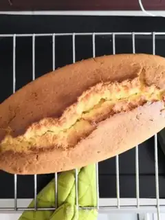 Make A pound cake of clot nuts step 14