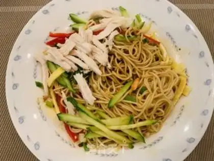 Make Pyramid noodles step 3