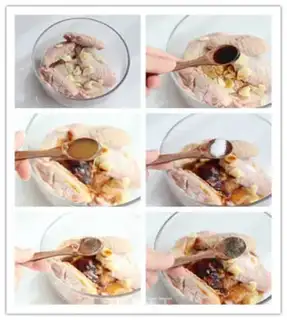 Make Lemon roast chicken wings step 1