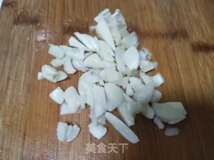 Make Garlic barley step 1
