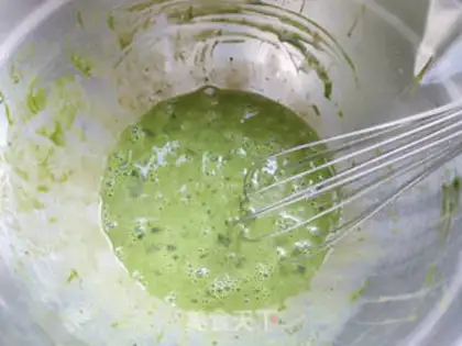 Make Tea waffles step 3