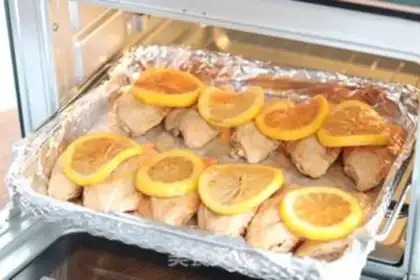 Make Lemon roast chicken wings step 5