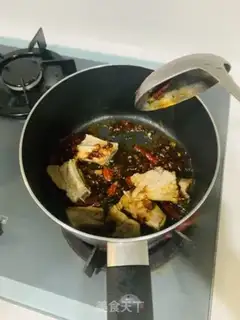 Make Red rib noodles step 1