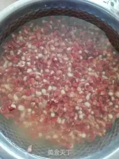 Make Red bean dates step 1