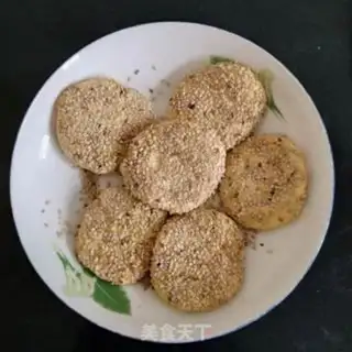 Make Pumpkin sesame cake step 9
