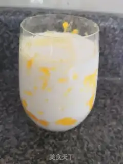 Make Mango dirty tea step 3