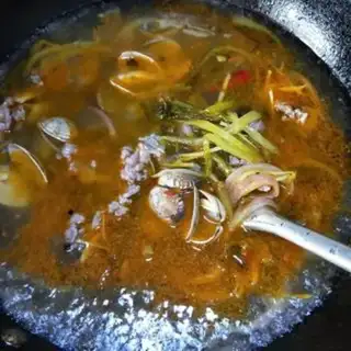 Make Powder beef soup step 11