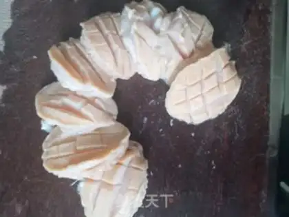 Make Garlic fans steam abalone step 4