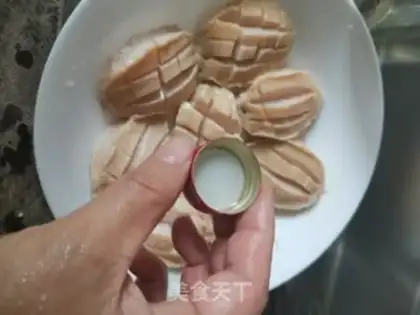 Make Garlic fans steam abalone step 5