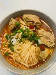 Make Red rib noodles step 6