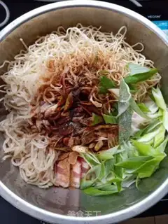 Make Loning steamed meat step 4