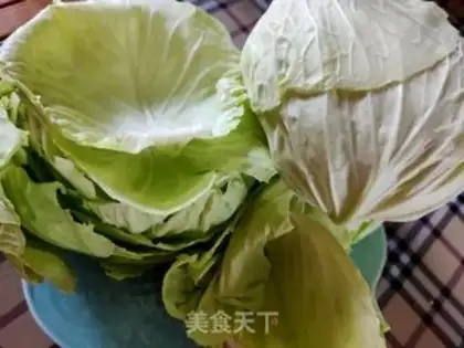 Make Pork and cabbage step 2