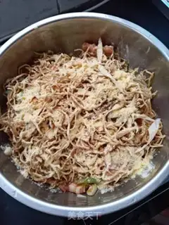 Make Loning steamed meat step 5