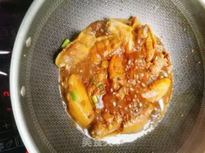 Make Five golden chicken wings step 8